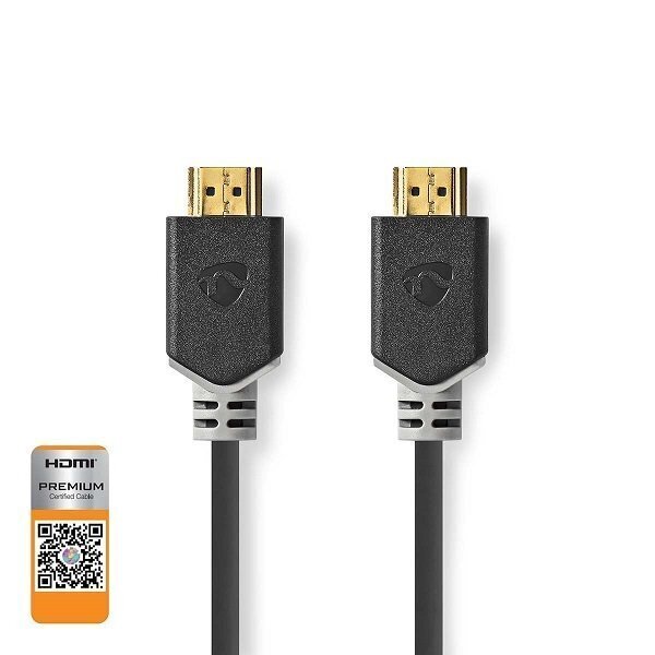 Nedis CVBW34050AT50 HDMI™ Cable with Ethernet / 5.00 m hind ja info | Juhtmed ja kaablid | hansapost.ee