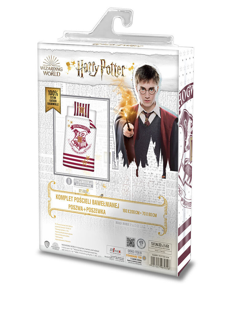 Laste voodipesukomplekt Harry Potter, 160x200, 2-osaline цена и информация | Laste voodipesu | hansapost.ee
