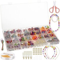 Набор для изготовления браслетов, 900 эл. цена и информация | Развивающие игрушки для детей | hansapost.ee