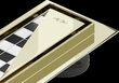 Dušipaneel Mexen Flat 2 in 1, Gold, 140 cm hind ja info | Duširennid | hansapost.ee