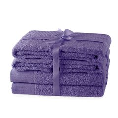 Rätikute komplekt Amari, 6 tk. hind ja info | Rätikud ja saunalinad | hansapost.ee