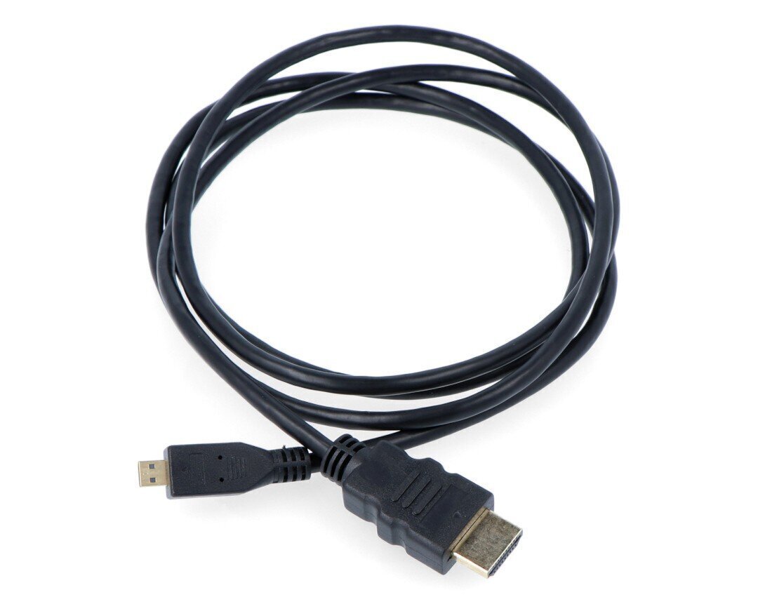 Lexton Micro HDMI - HDMI, 1.5 m цена и информация | Juhtmed ja kaablid | hansapost.ee