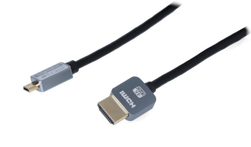 Kruger&Matz, Micro HDMI - HDMI, 3 m hind ja info | Juhtmed ja kaablid | hansapost.ee