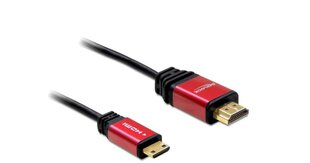 Delock, HDMI-A - HDMI-Mini-C, 5 m hind ja info | Juhtmed ja kaablid | hansapost.ee