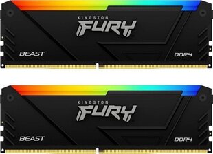 Kingston Fury Beast RGB (KF426C16BB12AK2/32) цена и информация | Объём памяти (RAM) | hansapost.ee