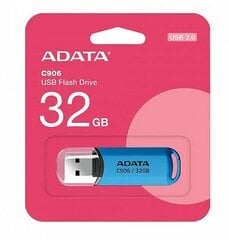 Adata AC906-32G-RWB цена и информация | USB накопители данных | hansapost.ee