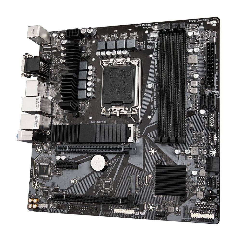 Gigabyte Q670M D3H price and information | Emaplaadid | hansapost.ee