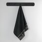 Rätik AmeliaHome, 70x140 cm, must цена и информация | Rätikud ja saunalinad | hansapost.ee