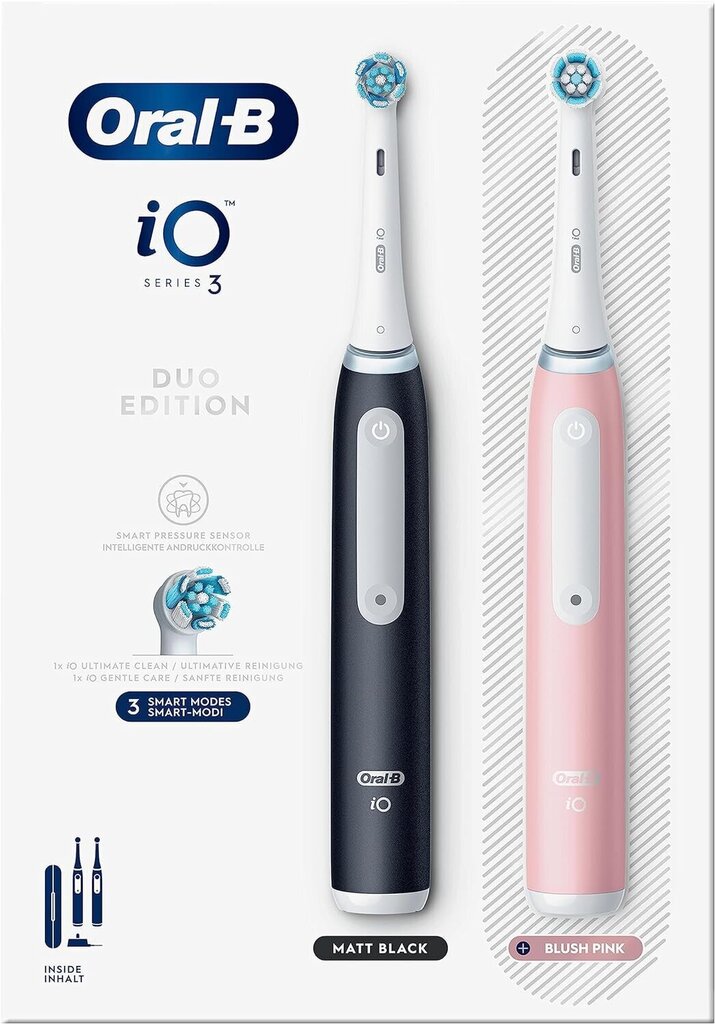 Oral-B iO3 Duo Edition hind ja info | Elektrilised hambaharjad | hansapost.ee