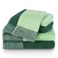AmeliaHome rätikute komplekt, 6 tk, roheline/heleroheline värv hind ja info | Rätikud ja saunalinad | hansapost.ee
