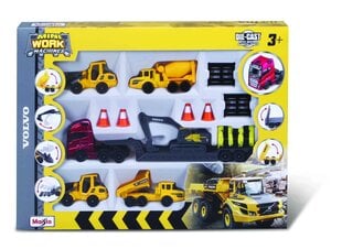 Набор игрушечных машинок Volvo Maisto Die Cast, 12437 цена и информация | Игрушки для мальчиков | hansapost.ee