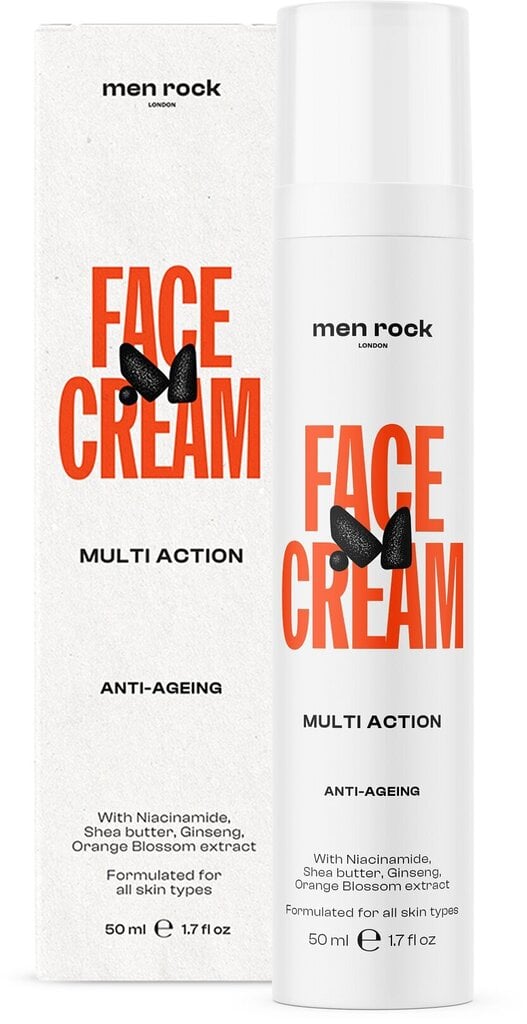 Näokreem meestele Men Rock Face Cream Multi Action, 50 ml hind ja info | Näokreemid | hansapost.ee