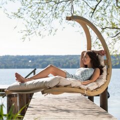 Ripptool Amazonas Swing Lounger, beež hind ja info | Aiatoolid, rõdutoolid | hansapost.ee