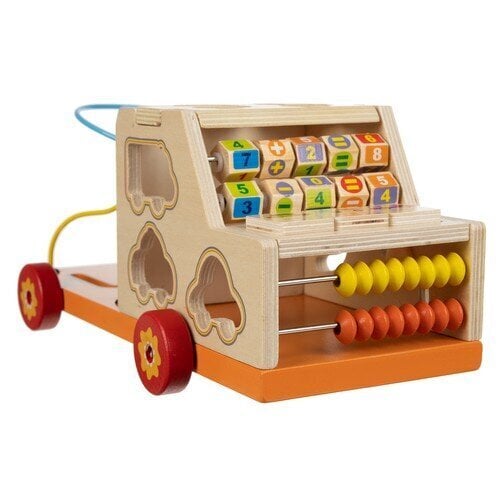 Puidust sorteerija - kalkulaator Kruzzel 22652 цена и информация | Arendavad laste mänguasjad | hansapost.ee