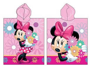 Полотенце с капюшоном Minnie Flower, 50 x 115 см цена и информация | Полотенца | hansapost.ee