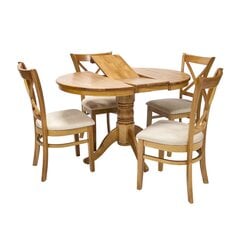 Обеденный комплект MIX & MATCH стол и 4 стула цена и информация | Комплекты мебели для столовой | hansapost.ee