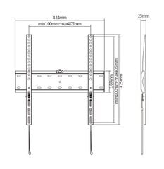 Настенное крепление для телевизора Gembird ACC 32-55