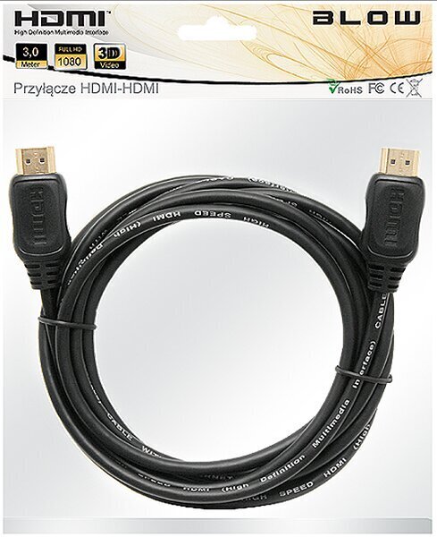 Blow, HDMI, 5 m hind ja info | Juhtmed ja kaablid | hansapost.ee