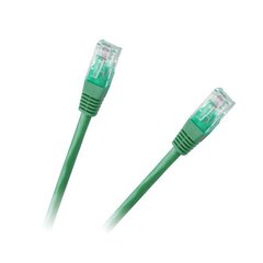 патч-корд utp 8c кабель розетки 1,5 м cca зеленый цена и информация | Кабели и провода | hansapost.ee