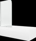 Vann Mexen Vega viimistluse ja klaasseinaga, 160x70 cm + 70 cm, white+I/swing/chrome цена и информация | Vannid | hansapost.ee
