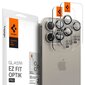 Spigen OPTIK.TR Ez Fit Camera Protector 2-pack цена и информация | Ekraani kaitseklaasid ja kaitsekiled | hansapost.ee