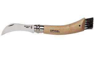 Нож грибника Opinel № 8, коричневый цена и информация | Туристические ножи, многофункциональные приборы | hansapost.ee