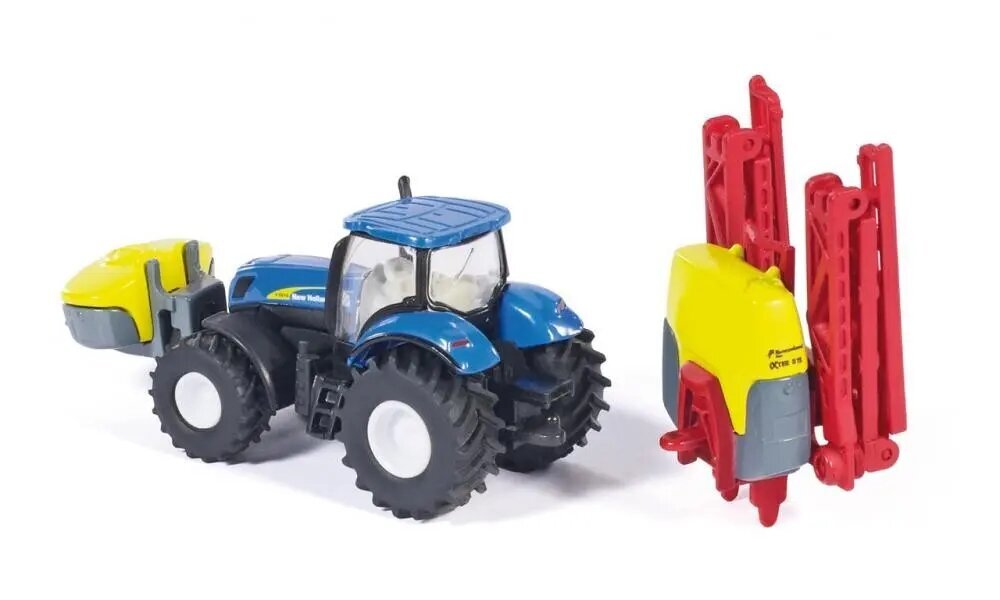 Traktor koos pritsiga Siku New Holland S1799 hind ja info | Mänguasjad poistele | hansapost.ee