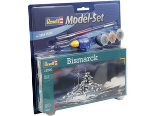 Revell - Bismarck подарочный набор, 1/1200, 65802 цена и информация | Конструкторы и кубики | hansapost.ee