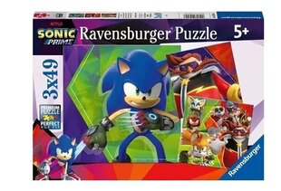 Pusle Sonic Ravensburger 05695, 147 tk hind ja info | Pusled lastele ja täiskasvanutele | hansapost.ee