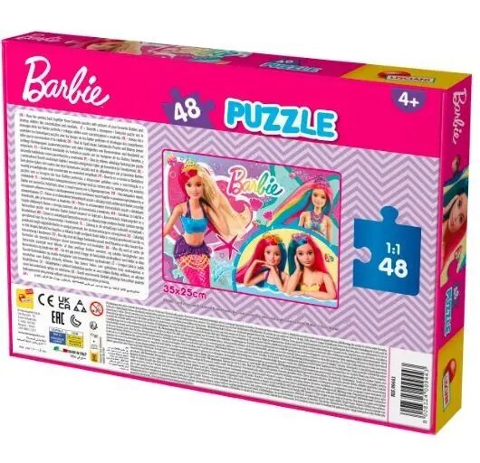 Pusle Barbie, 48 tk цена и информация | Pusled lastele ja täiskasvanutele | hansapost.ee