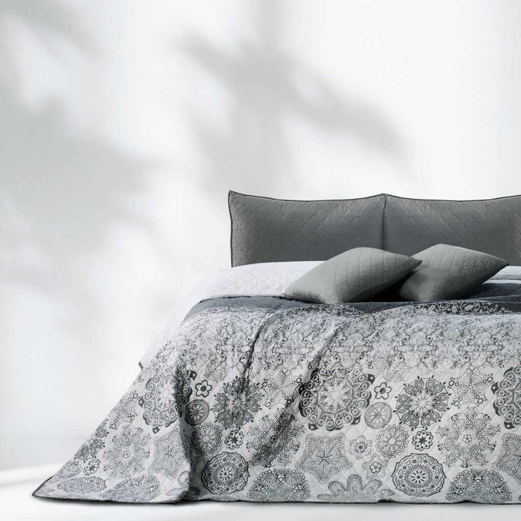 Decoking voodikate Alhambra, hall - erinevad suurused цена и информация | Pleedid, voodikatted ja päevatekid | hansapost.ee
