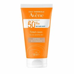 Päikesekreem näo jaoks Avene Spf 50, 50 ml hind ja info | Päikesekaitse ja päevitusjärgsed kreemid | hansapost.ee