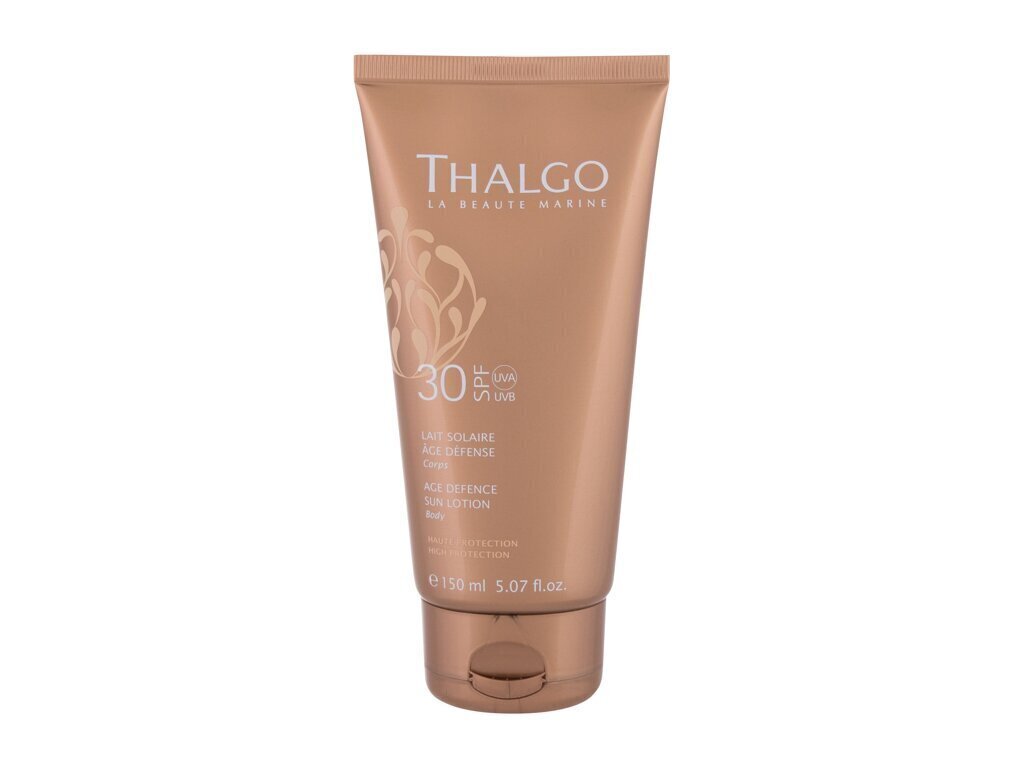 Päikesekreem Thalgo Sun Lotion Age Defense Spf30, 150ml hind ja info | Päikesekaitse ja päevitusjärgsed kreemid | hansapost.ee