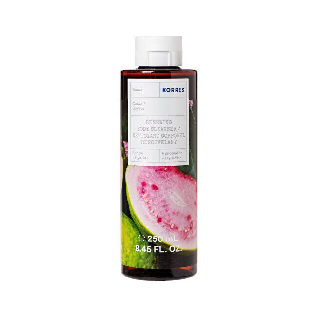Dušigeel Korres Smoothing Body Cleanser Guava, 250 ml hind ja info | Dušigeelid, õlid | hansapost.ee