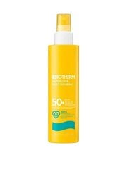 Солнцезащитное средство Biotherm Waterlover Milky Spf 50, 200 мл цена и информация | Кремы от загара | hansapost.ee