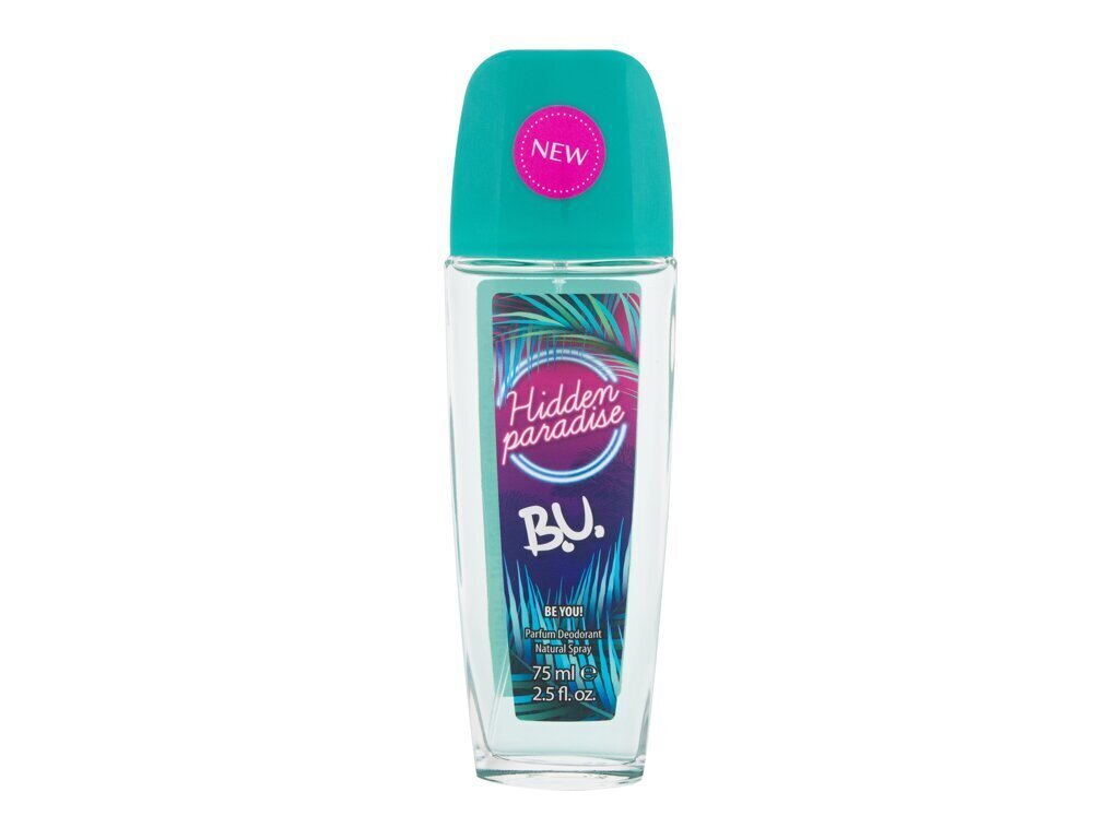 Sprei deodorant naistele B.U. Hidden Paradise, 75 ml hind ja info | Deodorandid | hansapost.ee