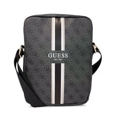 Guess PU 4G Printed Stripes Tablet Bag 10" Black цена и информация | Guess Планшетные компьютеры, электронные книги | hansapost.ee