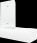 Vann Mexen Vega viimistluse ja klaasseinaga, 180x80 cm + 80 cm, white+II/chrome hind ja info | Vannid | hansapost.ee