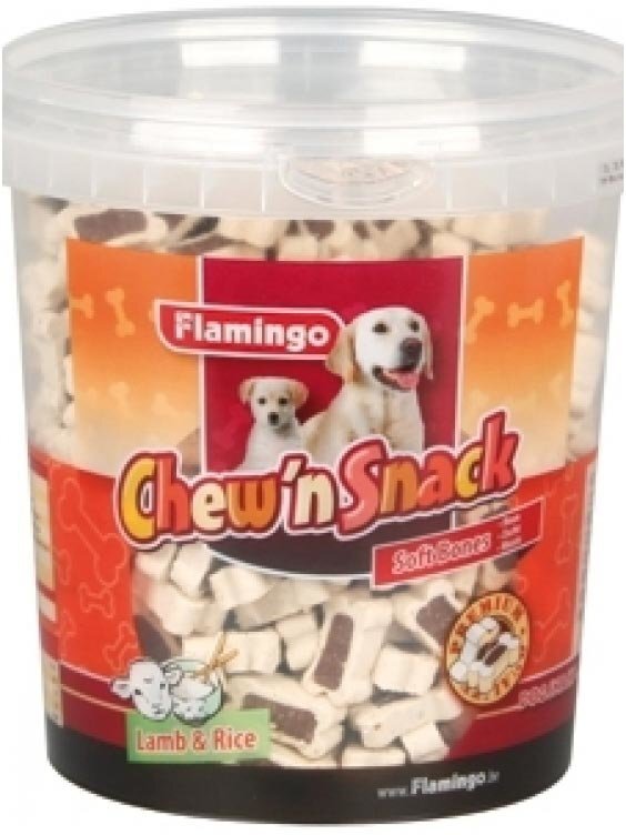 Maiustus koertele Chew'n Snack, (lambaliha/riis) 500 g hind ja info | Koerte maiused | hansapost.ee