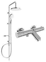 Termostaatsegistiga vanni-dušisüsteem Mexen Erik Kai, Chrome hind ja info | Dušikomplektid ja süsteemid | hansapost.ee