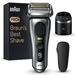 Braun Series 9 PRO+ 9567CC цена и информация | 9D бритвы 6-в-1 электрические бритвы для лысины водостойкие влажные/сухие мужские бритвы для ухода за волосами USB аккумуляторная бритва для бороды | hansapost.ee