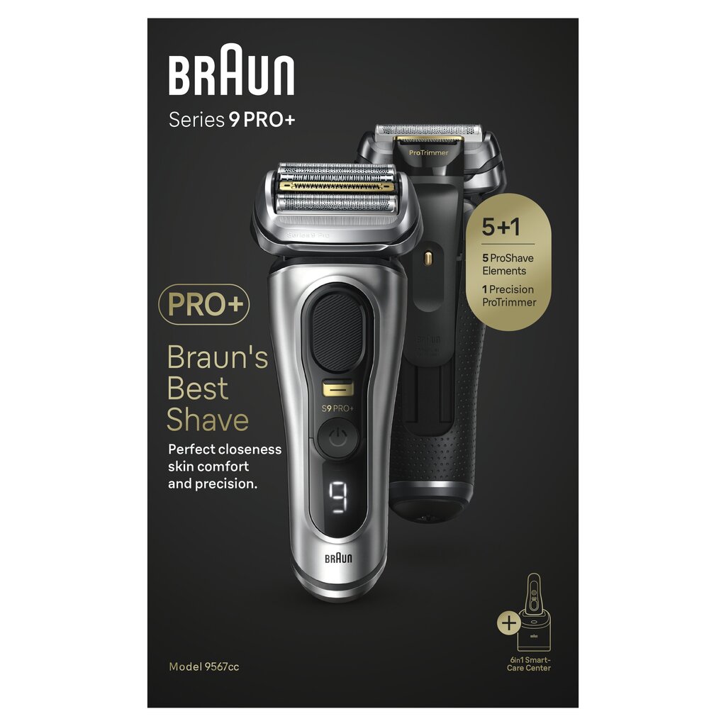 Braun Series 9 PRO+ 9567CC цена и информация | Pardlid | hansapost.ee