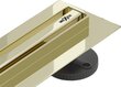 Duširenn Mexen Flat 360 Slim, Gold, 140 cm цена и информация | Duširennid | hansapost.ee