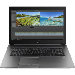 HP ZBook 17 G6; Intel Core i7-9850H |NVIDIA Quadro RTX3000 |32GB |512GB|17.3" FHD IPS, AG| Win 11 PRO | Uuendatud/Renew/ цена и информация | Ноутбуки | hansapost.ee