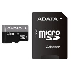 Карта памяти ADATA microSDHC 32ГБ, UHS-I U1 цена и информация | Карты памяти для телефонов | hansapost.ee