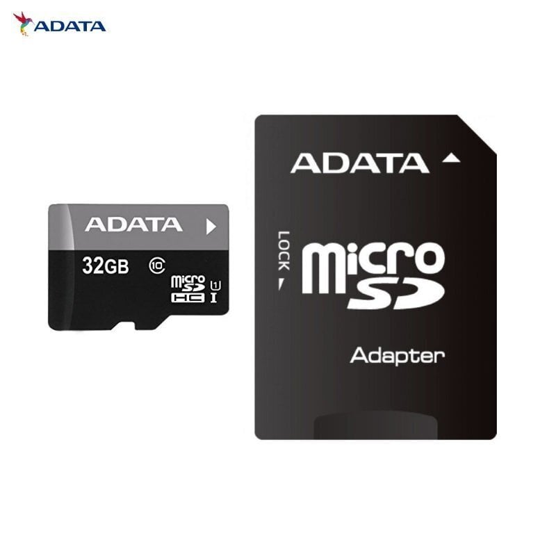 Mälukaart Adata 32GB microSDHC UHS-I U1 (klass 10) + SD Adapter hind ja info | Mälukaardid mobiiltelefonidele | hansapost.ee