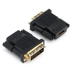 RoGer Переходник c DVI на HDMI / 1440p / 24+1pin цена и информация | Адаптеры и USB-hub | hansapost.ee