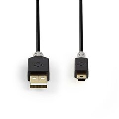 NEDIS CCBP60300AT20 Кабель USB 2.0 | USB-A Male | USB Mini-B 5 pin Male | 480 Mbps | 2.0 цена и информация | Borofone 43757-uniw | hansapost.ee