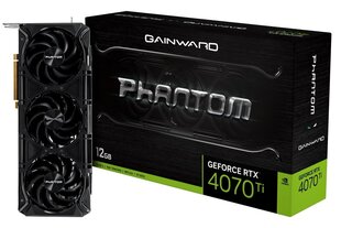 GeForce RTX 4070 Ti Phantom (NED407T019K9-1045P) hind ja info | Gainward Arvutid ja IT- tehnika | hansapost.ee