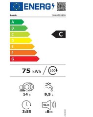 Bosch SMP6ZCS80S цена и информация | Посудомоечные машины | hansapost.ee